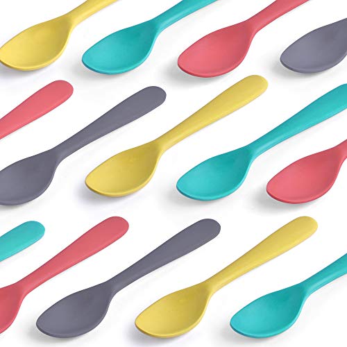 Get Fresh Bamboo Kids Spoons Set – 4-Pack Colorful Bamboo Kids Cutlery For Everyday Use – Reusable Bamboo Fiber Kids Spoons For Daily Mealtime – Large Bamboo Utensils For Toddlers And School Children #TOP1