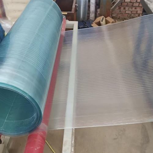 Cubierta de techo transparente resistente a la lluvia de 0.8 mm de espesor 6