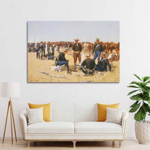 Poster mural Frederic Remington pour remplacer un cadre vide ou abime - 3