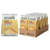 Ecocesta - Pack de 6 Unidades de 500 g de Harina Ecológica de Garbanzos - 500 g - Contribuye a Mejorar el Tránsito Intestinal - Aporta una Dosis Extra de Energía