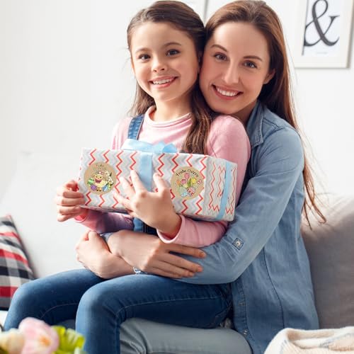 144 Aufkleber Ostern Deko, Osteraufkleber, Frohe Ostern Aufkleber, Hase Osterhasen Ostereier Selbstklebend Ostersticker, Rund Sticker für Ostereier, für Osterkarte Geschenke Osterdeko