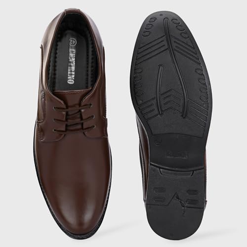 Image of Centrino Formal Shoe for Men | Soft Cushioned Insole for All-Day Comfort | Stylish & Elegant Design | Perfect for Office, Business Casual & Formal Attire 7663
