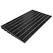 2.5" Rubber Threshold Ramp with 3 Channels Cord Cover