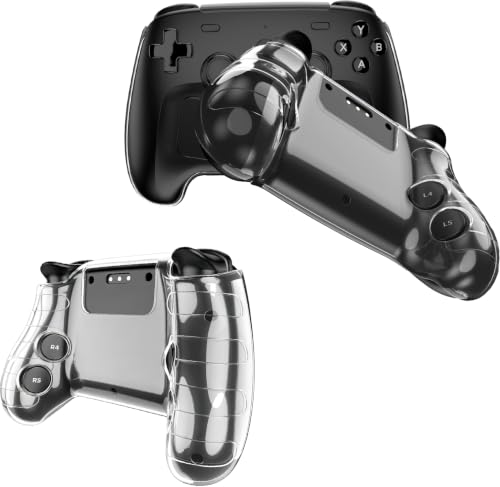 CONAPIKA Hülle für Valve Steam Controller 2026/Steam Controller 2, Vollem Schutz Hart PC Schutzhülle Ultra Dünn Transparent Anti-Scratch Fallschutz Case Schützende Stoßfest Shell, Durchsichtig