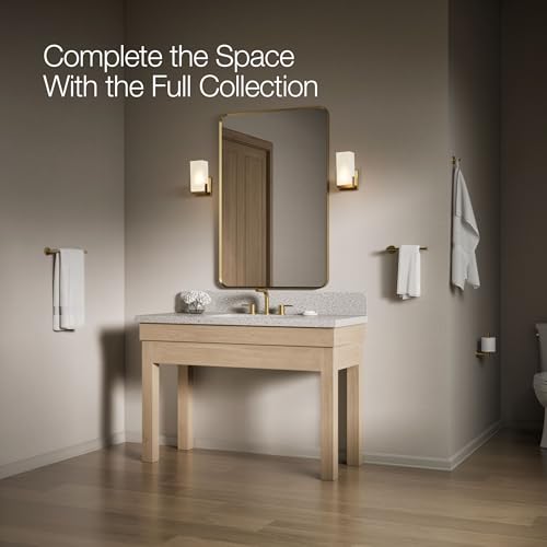 Kohler 27288-2MB Elate® 12" Towel bar, Vibrant Brushed Moderne Brass by Kohler - Image 7