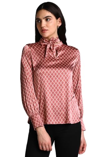 Image of Allen Solly Women's Polyester Regular Fit Shirt