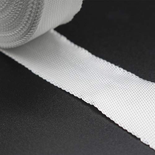 Yikai Fiberglass Cloth Tape, Glass Fiber Mesh Joint Tape Plain Weave Reinforcement E-Glass 6 Oz Size 4" Wide By 44 Yards (10Cm X 40M) #TOP3