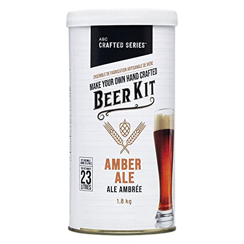 Abc Crafted Series Beer Making Kit | Beer Making Ingredients For Home Brewing | Yields 6 Gallons Of Beer | Amber Ale #TOP14