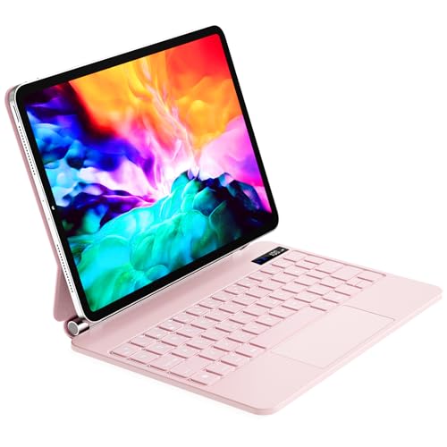QERDAOYI }WbNL[{[h 2025 iPad Air 11C` M3/M2 i-PadPro1/2/3/411C` iPadAir4/510.9C` {z xgbNpbht iPadL[{[htP[X LEDo