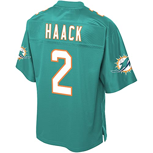 Nfl Pro Line Men's Matt Haack Aqua Miami Dolphins Big & Tall Team Player Jersey #TOP2