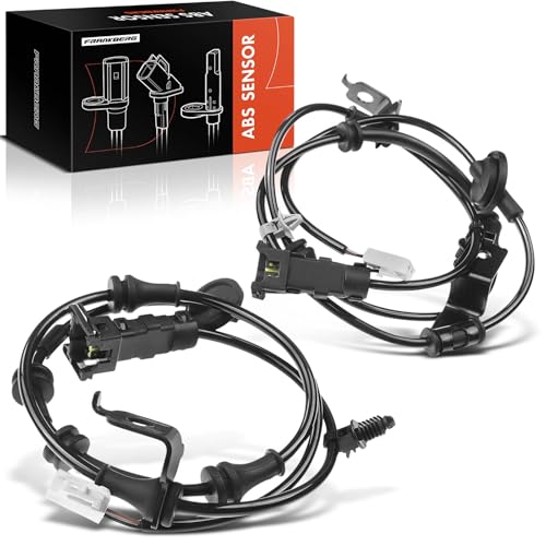 Frankberg 2x ABS Sensor 2-Polig Hinterachse Kompatibel mit i10 PA 1.0L 1.1L 1.2L 2008-2013 Replace# 919200X100