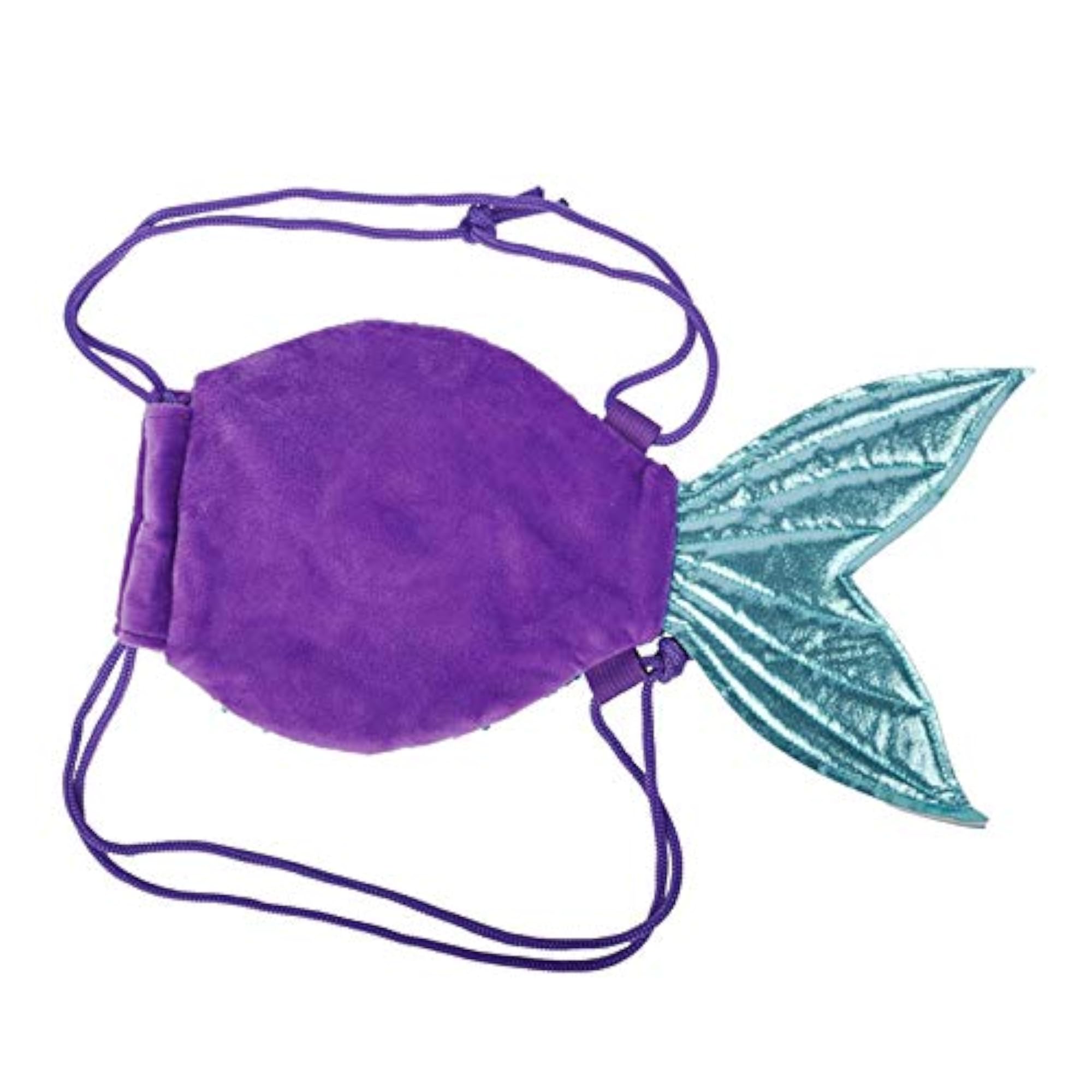 Creative Plush Bling Drawstring Backpack