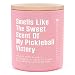 Encoink Pickleball Gifts for Women, Lavender Scented Candle,Cool Gifts for Pickleball Lovers/Girl/Coach/Player/Friend, Funny Pickleball-Themed Gift for Mothers Day Birthday, Pink Jar(10oz)