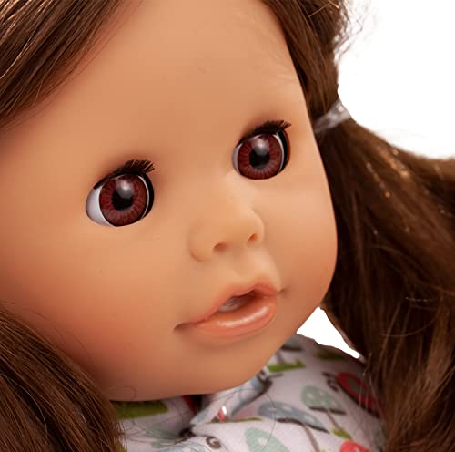 Muñeca de Tela para Baño Gotz Cosy Aquini 13" Brunette miniatura 5