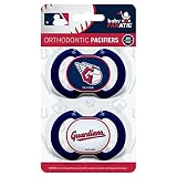 Baby Fanatic Clg2000: Cleveland Guardians Pacifier 2-Pack