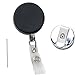 Heavy Duty Retractable Badge Reel with Metal Cable Cord by Specialist ID