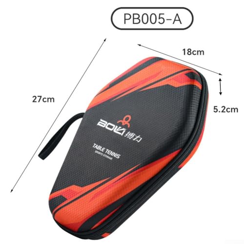 image for Cloudpower Double Padded Table Tennis Racket Bag Paddle Case, Table Te