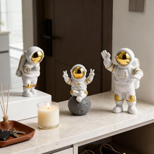 子供 プレゼント 置き物 宇宙雑貨 宇宙飛行士 かわいい フィギャ オブジェ おもしろ オフィス 部屋 カフェ おしゃれ ディスプレ 部屋飾り [3]