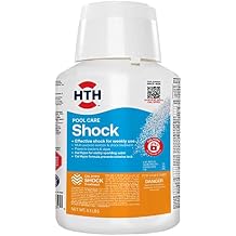 HTH 52034 صدمة رعاية حمام السباحة ، كرسي حمام السباحة يعزز مستويات الكلور ، صيغة كال هيبو ، 5.5 رطل   