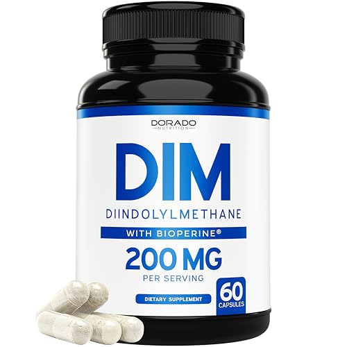 DIM Supplement for Women and Men (Diindolylmethane Estrogen Blocking Supplement, Hormonal Acne