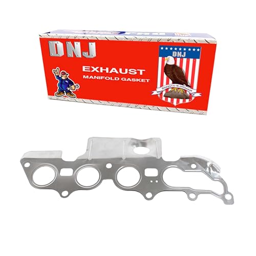 DNJ EG432B Exhaust Manifold Gasket Set for 2005-2015 Ford, Lincoln, Mazda, Mercury 3, 5, 6 2.0L-2.5L L4 16V DOHC 1999cc by DNJ - Used condition - US$20.21