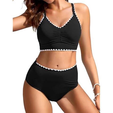 Kate Kasin Elegant Backless Bikini Set Cover