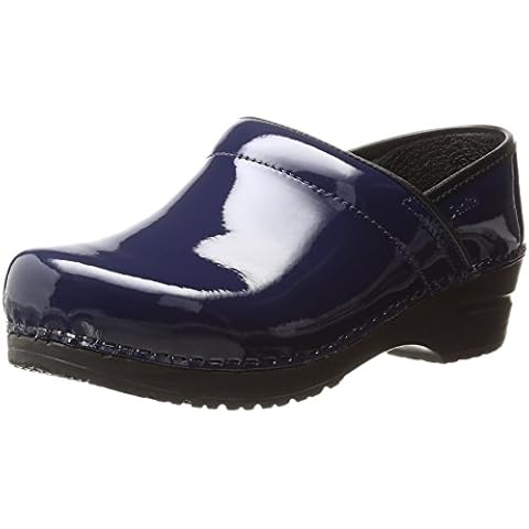 Sanita Women's Professional Patent Clog Work Shoe, Denim, 37 EU/6.5 M US Cover