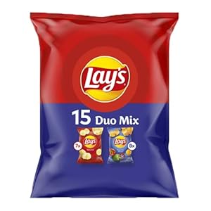 Lays Chips 15 Duo Pack 440g paprika naturel gesalzene chips