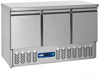 Diamond - Tavolo frigo 3 porte gn 1/1 positivo, 380 litri