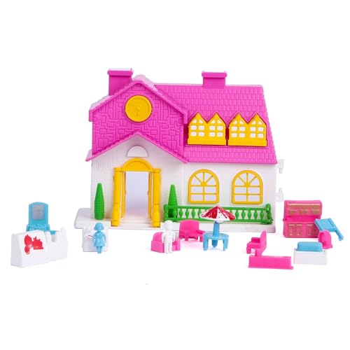 MABLE Dream Doll House for Girls | DIY Dollhouse Play Set with Fu...