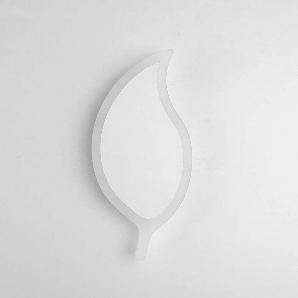 DBSCD Wall Light Bedside Light，Leaf Bedroom Living Room BackgLight (Color : Warm White)