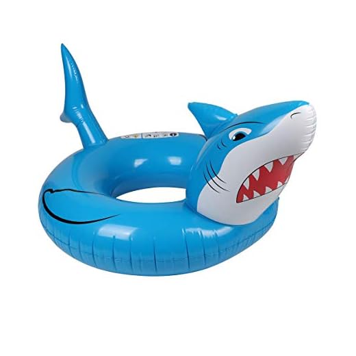 Airmyfun Flotador Redondo Xxl Piscina Y Playa - Tiburón Ø115Cm