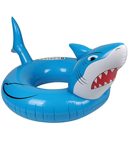Airmyfun Flotador Redondo Xxl Piscina Y Playa - Tiburón Ø115Cm