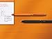RHODIA 9340C - 3 in 1 scRipt Multipen 2 Ballpoint Pens 0.5 mm Black & Red + 1 Graphite Mechanical Pencil 0.5 mm - Hexagonal Body in Orange Brushed Aluminium - Refillable - Eraser Under the Push Button