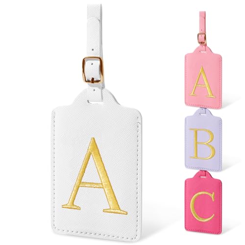 Tags For Suitcases, Cute Embroidered Letter Luggage Bag Suit