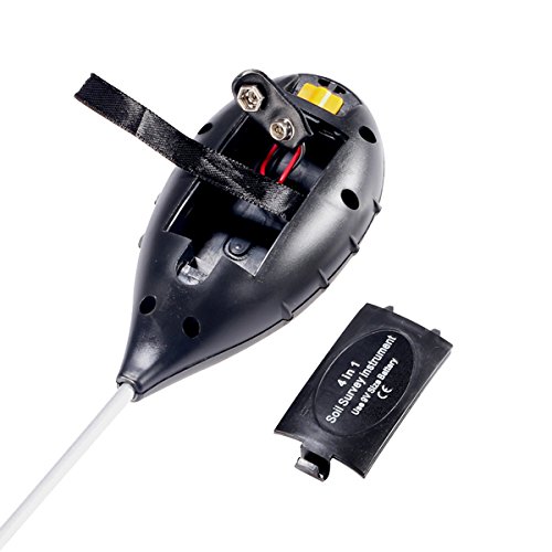 GrandBeing 4-in-1 bodemtester, bodemmeter, bodemvochtigheidsmeter, bodem, pH-waarde, temperatuur, luchtvochtigheid… - Image 6