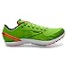 Brooks Draft XC Supportive Cross-Country Running Shoe - Green Gecko/Red Orange/White - 11 Mens/12.5 Womens Medium