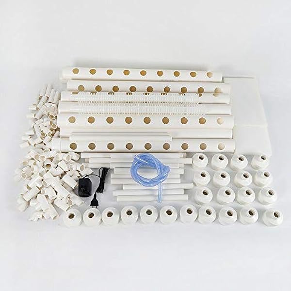 Hydroponic Grow Kit Hydroponic odlingssystem hydroponisk soilless-odling grönsaksplanta vaxkit 3 lager 108 platser vegetabilisk trädgård system