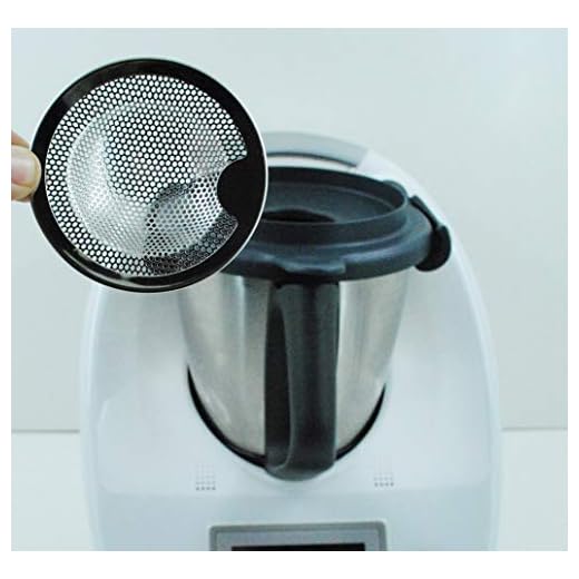 ARO METÁLICO, Rejilla ANTISALPICADURAS, CUBILETE Vaso MEDIDOR para THERMOMIX TM5 TM31 TM21, Mambo, Monsieur Cuisine, Taurus MYCOOK, CECOMIX THERMOCHEF