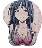 3D Mouse Pad Mat Sexy Anime Mouse Pad Cartoon Girl 3D Mouse Pad Wrist Rest Non Slip Soft Gel Wrist...