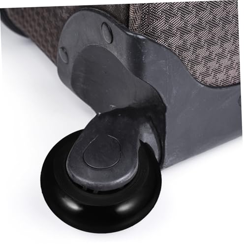 SMASOLO 2個 スーツケース交換用車輪キット 耐摩耗ラバー製転キャスター 軸対応 荷物修理パーツ 滑らかで安定した操作性の替え輪