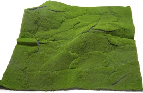 Tapis de mousse artificielle vert et pelouse synthétique pour décoration