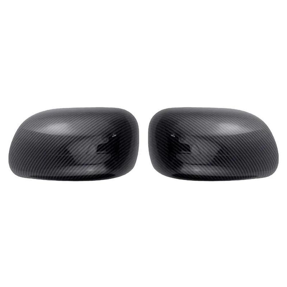 Couverture de miroir de porte ultra résistante look carbone pour Corolla E120 protégeant des UV - 5