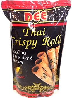 Thai Crispy Roll (Durian Flavor) - 5.2oz (Pack of 1)