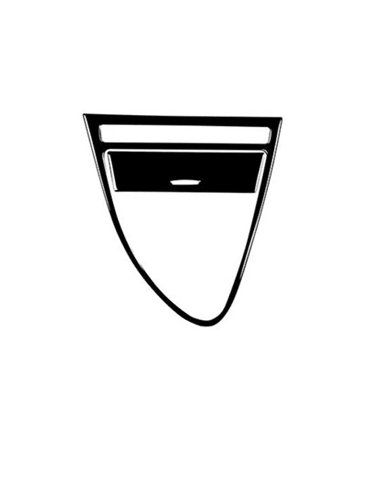Button Trim Compatible with BMW 6 Series E63 E64 2004-2010 Piano Black Stickers for Car Dashboard Center Console Gear Shift Panel and Air Vents(Type 22)