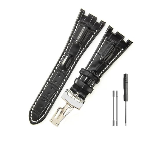 [XGYOMVB] �V���R�[�����v�X�g���b�v AP Aibi ���C�����I�[�N�V���[�Y�v���v�o���h�A�N�Z�T���[ 28 �~�����[�g�����ʂȃ_�u���m�b�`�j�����X�g�o���h(Black white-Steel-Z1)