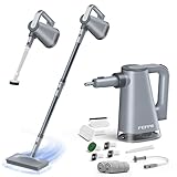 FEPPO Steam Mop & Handheld Steam Cleaner for Home and Floor Cleaning, 15s Heat-Up, 230°F Powerful...