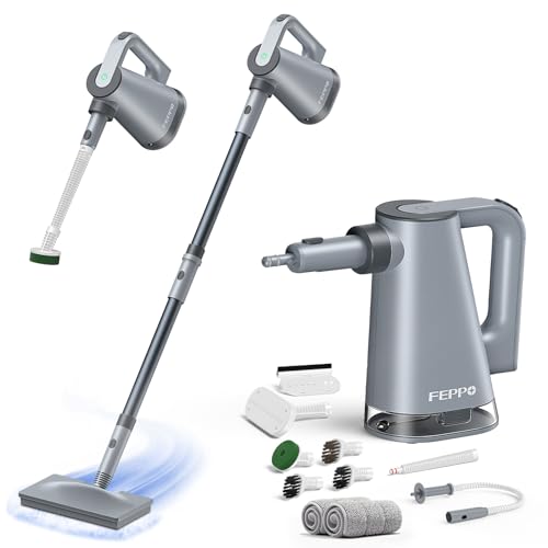 FEPPO Steam Mop & Handheld Steam Cleaner for Home and