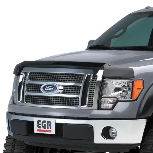 EGR 305401 SuperGuard Hood Guard Bug Deflector, Dark Smoke Finish, Compatible for Select Toyota Tundra Models by EGR - Image 4