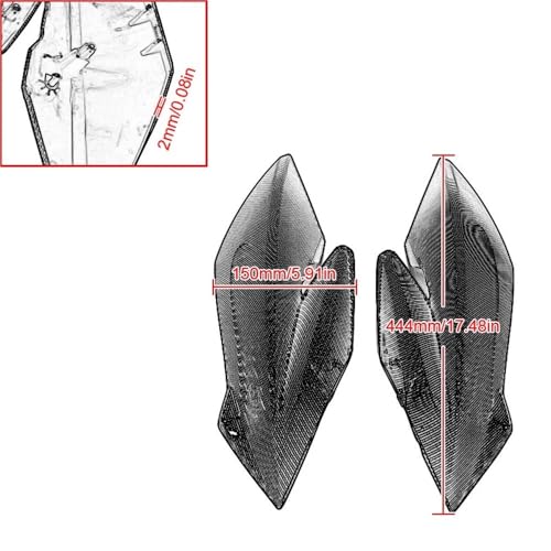 Carénage d'injection pour GSX-S750, plaque de protection moto